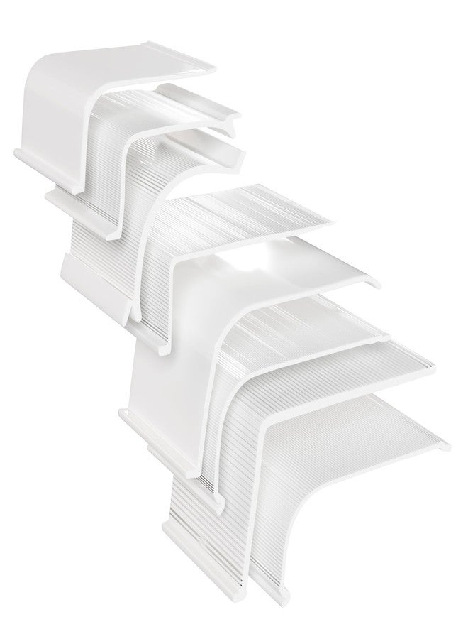 KastLite Under Cabinet Light Cover Replacement Sample Pack | 2" White Acrylic Undercabinet Lens Diffuser | All 8 Shapes Included for Fit Testing - Image 1
